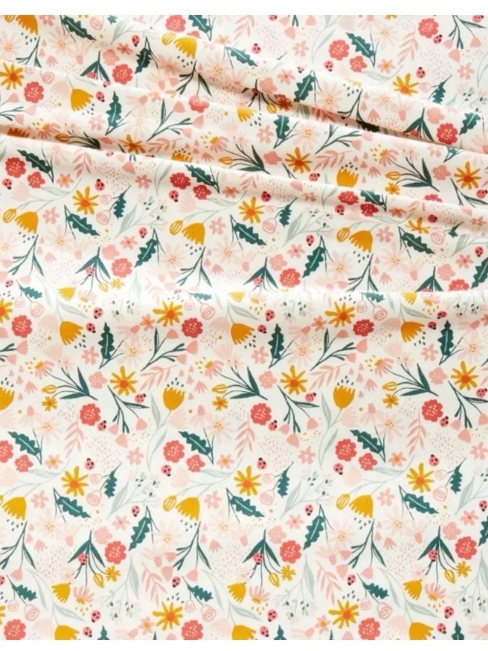 Pillowfort Garden Floral Sheet Set — Twin
